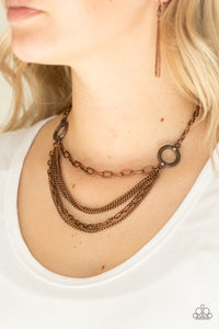 CHAINS of Command Necklace - Copper