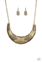 Load image into Gallery viewer, Geographic Goddess Necklaces - Brass
