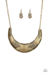 Geographic Goddess Necklaces - Brass