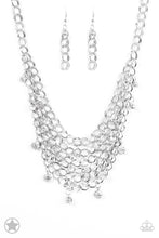 Load image into Gallery viewer, Fishing for Compliments Necklace - Silver
