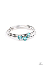 Load image into Gallery viewer, Be All You Can BEDAZZLE Bracelet - Blue
