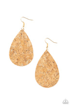 Load image into Gallery viewer, CORK It Over Earrings - Gold
