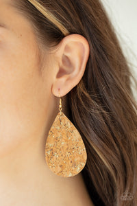 CORK It Over Earrings - Gold