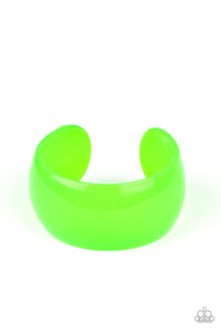 Fluent in Flamboyance Bracelet - Green