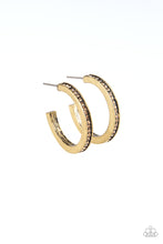 Load image into Gallery viewer, Hoop Haven Earrings - Brass
