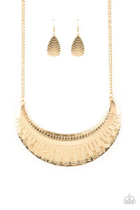 Large As Life Necklace - Gold