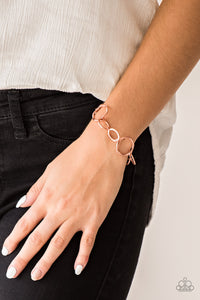 Ring Up The Curtain Bracelet - Copper