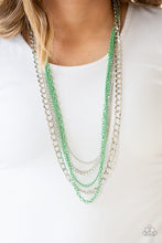 Load image into Gallery viewer, Industrial Vibrance Necklace - Green
