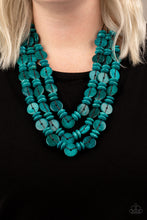 Load image into Gallery viewer, Barbados Bopper Necklaces - Blue
