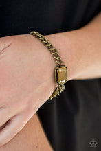 Load image into Gallery viewer, Command and CONQUEROR Bracelet - Brass
