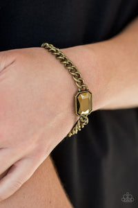 Command and CONQUEROR Bracelet - Brass
