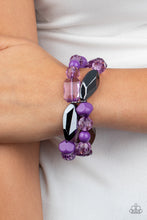Load image into Gallery viewer, Rockin Rock Candy Bracelet - Purple
