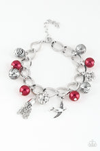 Load image into Gallery viewer, Lady Love Dove Bracelet - Red
