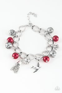Lady Love Dove Bracelet - Red