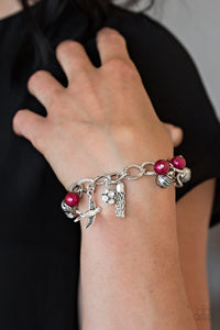 Lady Love Dove Bracelet - Red