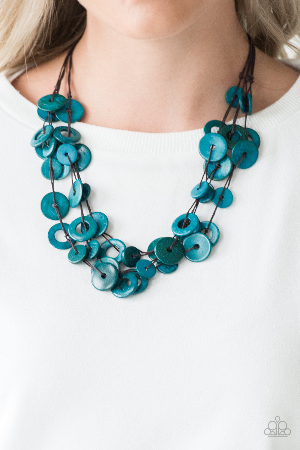 Wonderfully Walla Walla Necklace - Blue