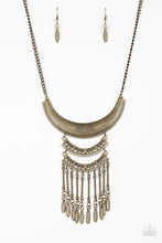 Load image into Gallery viewer, Eastern Empress Necklace - Brass
