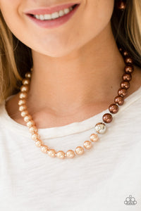 5th Avenue A-Lister Necklaces - Brown
