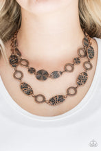 Load image into Gallery viewer, Trippin On Texture Necklace - Copper
