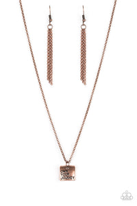 Own Your Journey Necklace - Copper