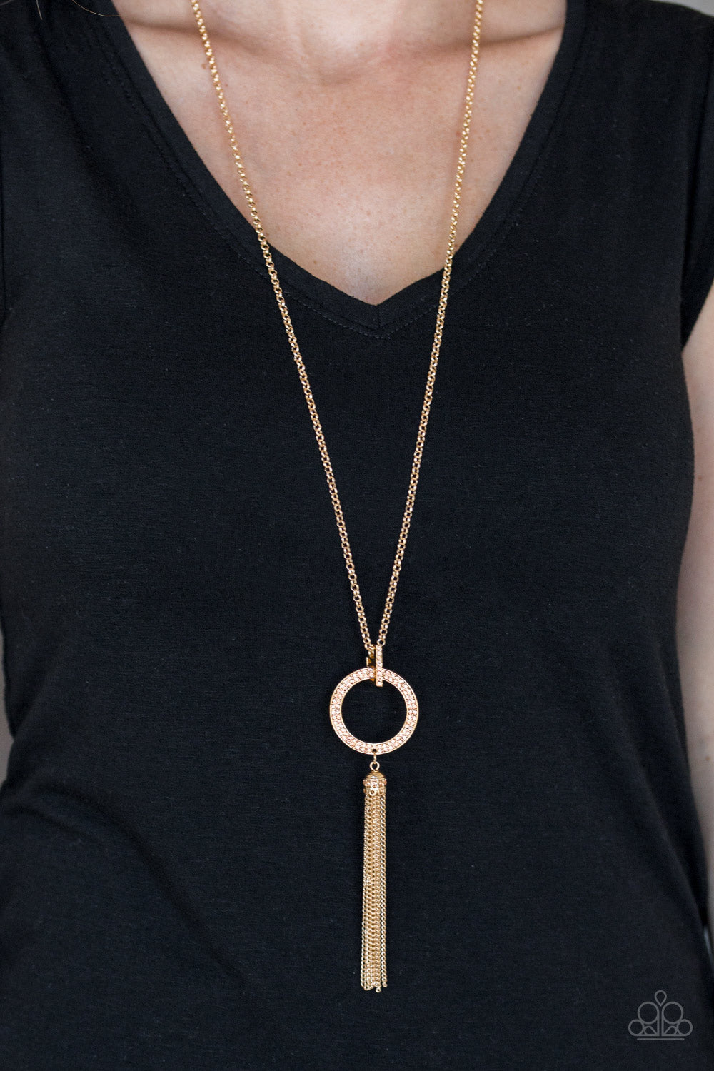 Straight To The Top Necklaces - Gold