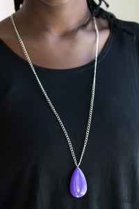 So Pop-YOU-lar Necklaces - Purple