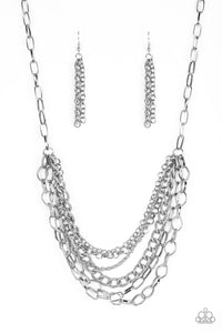 Color Bomb Necklaces - Silver