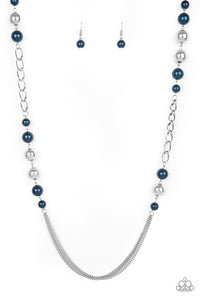Uptown Talker Necklace - Blue