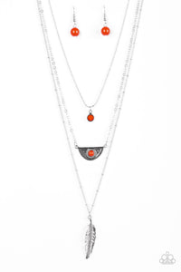 Sahara Sparrow Necklace - Orange