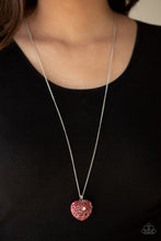 Load image into Gallery viewer, Love Is All Around Necklace - Red
