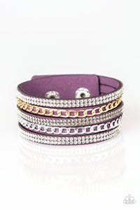 Fashion Fiend Bracelet - Purple