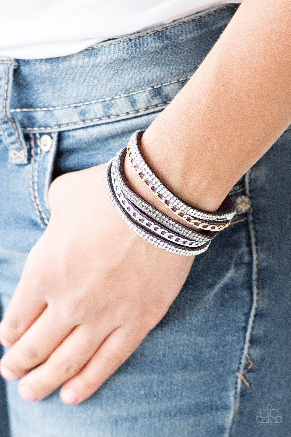 Fashion Fiend Bracelet - Purple