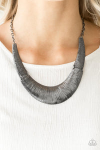 Feast or Famine Necklace - Black