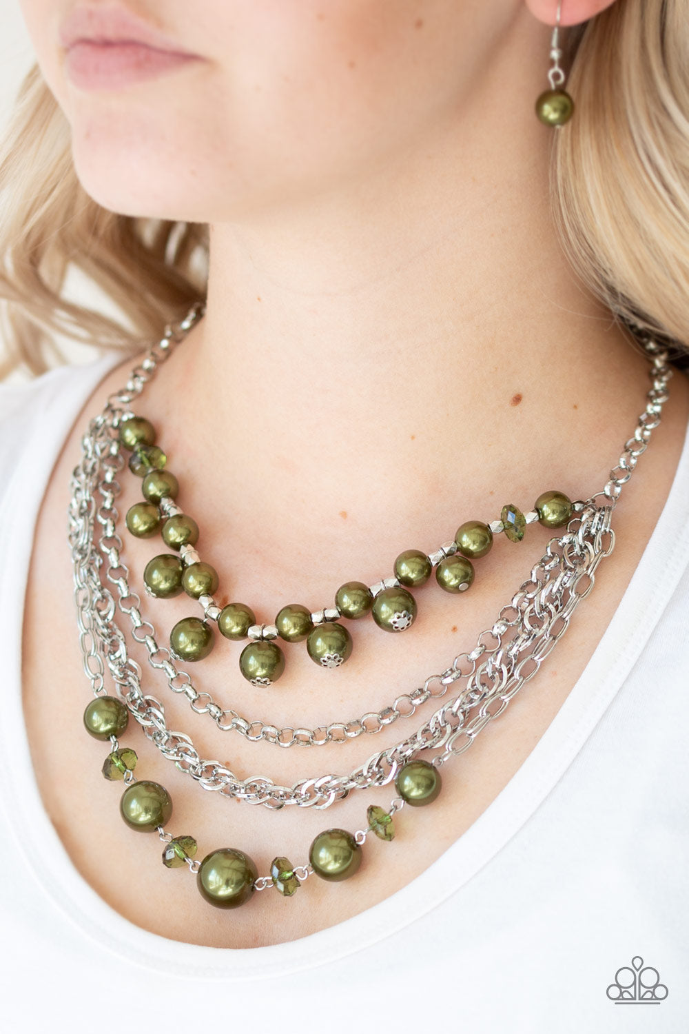 Rockin Rockette Necklace - Green