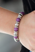 Load image into Gallery viewer, Across the Mesa Bracelet - Purple
