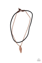 Load image into Gallery viewer, Arrowhead Anvil Necklace - Copper Uniquely Urban
