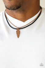 Load image into Gallery viewer, Arrowhead Anvil Necklace - Copper Uniquely Urban
