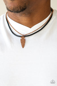 Arrowhead Anvil Necklace - Copper Uniquely Urban