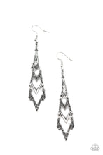Load image into Gallery viewer, Electric Shimmer Earrings - Silver

