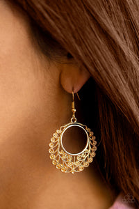 Grapevine Glamorous Earrings - Gold