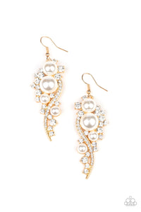 High-End Elegance Earrings - Gold