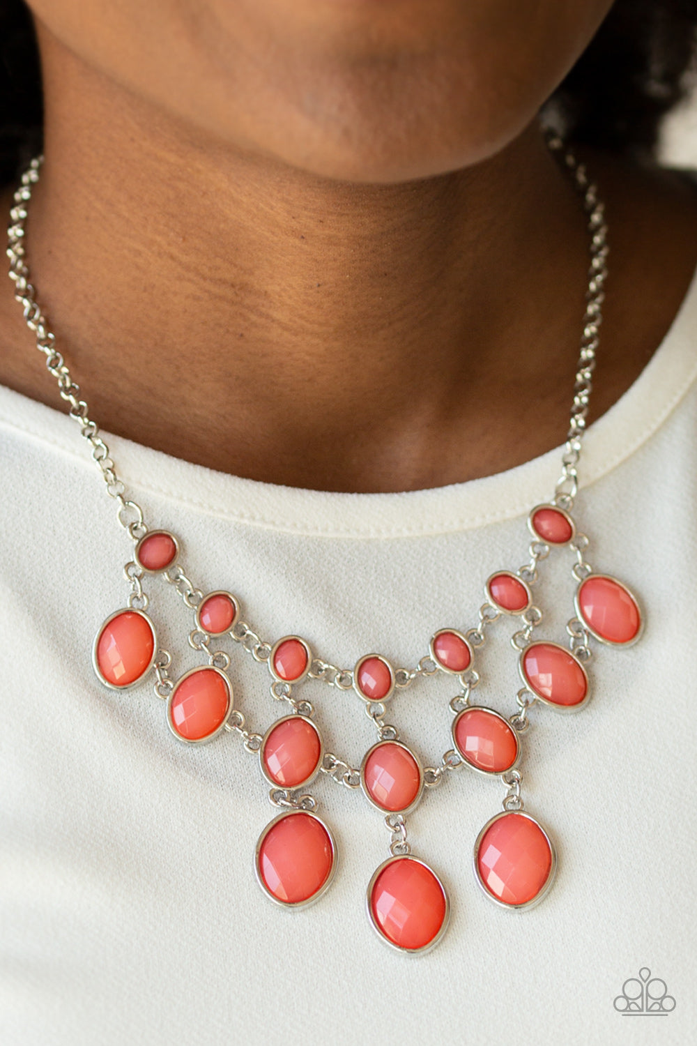 Mermaid Marmalade Necklace - Orange