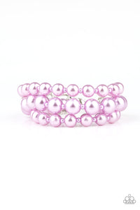 Total PEARL-fection Bracelet - Purple