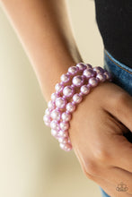 Load image into Gallery viewer, Total PEARL-fection Bracelet - Purple

