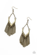 Load image into Gallery viewer, Unchained Fashion Earrings - Brass
