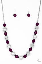 Load image into Gallery viewer, Top Pop Necklace - Purple
