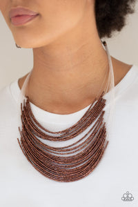Catwalk Queen Necklace - Copper