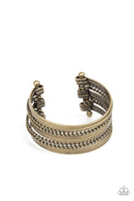 Load image into Gallery viewer, Perfectly Patterned Bracelet - Brass
