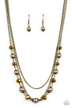 Load image into Gallery viewer, Tour de Demure Necklace - Brass
