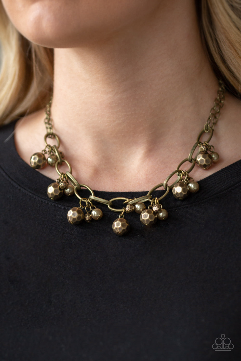 Malibu Movement Necklace - Brass